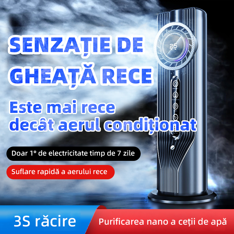 Ventilator de răcire ultra-silențios pentru birou de acasă, ventilator de umidificare, ventilator de aer condiționat cu economie de energie