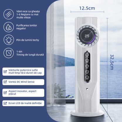 Ventilator de răcire ultra-silențios pentru birou de acasă, ventilator de umidificare, ventilator de aer condiționat cu economie de energie