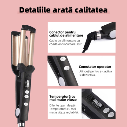 Ondulator automat - ondulator francez, ondulator de lana, ondulator mare, ondulator ondulat