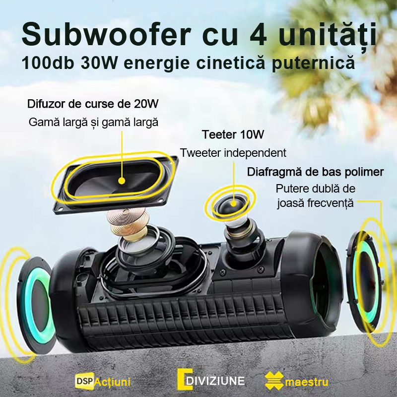 Difuzor Bluetooth M2023-smartsfamily