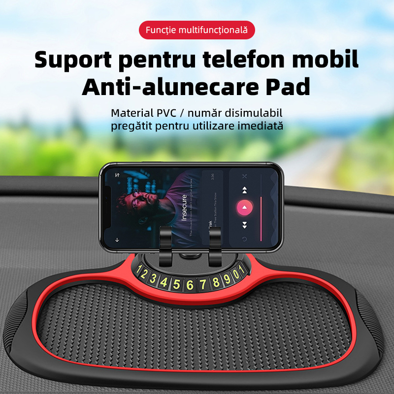 Suport de telefon mobil auto antiderapant