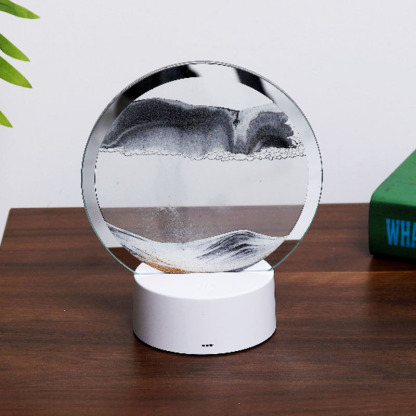 Ornament 3D cu lumină de noapte, Dormitor, Cameră de zi-smartsfamily