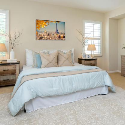 Grafene Carbon Cristale Panouri Radiante Decorativ, Podul, 100*60cm, 500W, Economisire a energiei