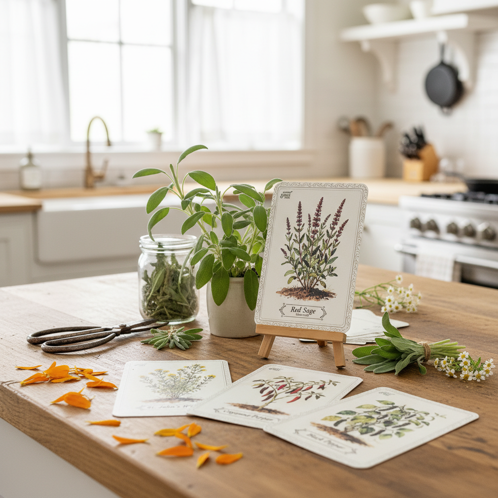 ✨New Arrivals 50% OFF🌱The Ancestral Apothecary Plantable Herbs Seed Cards