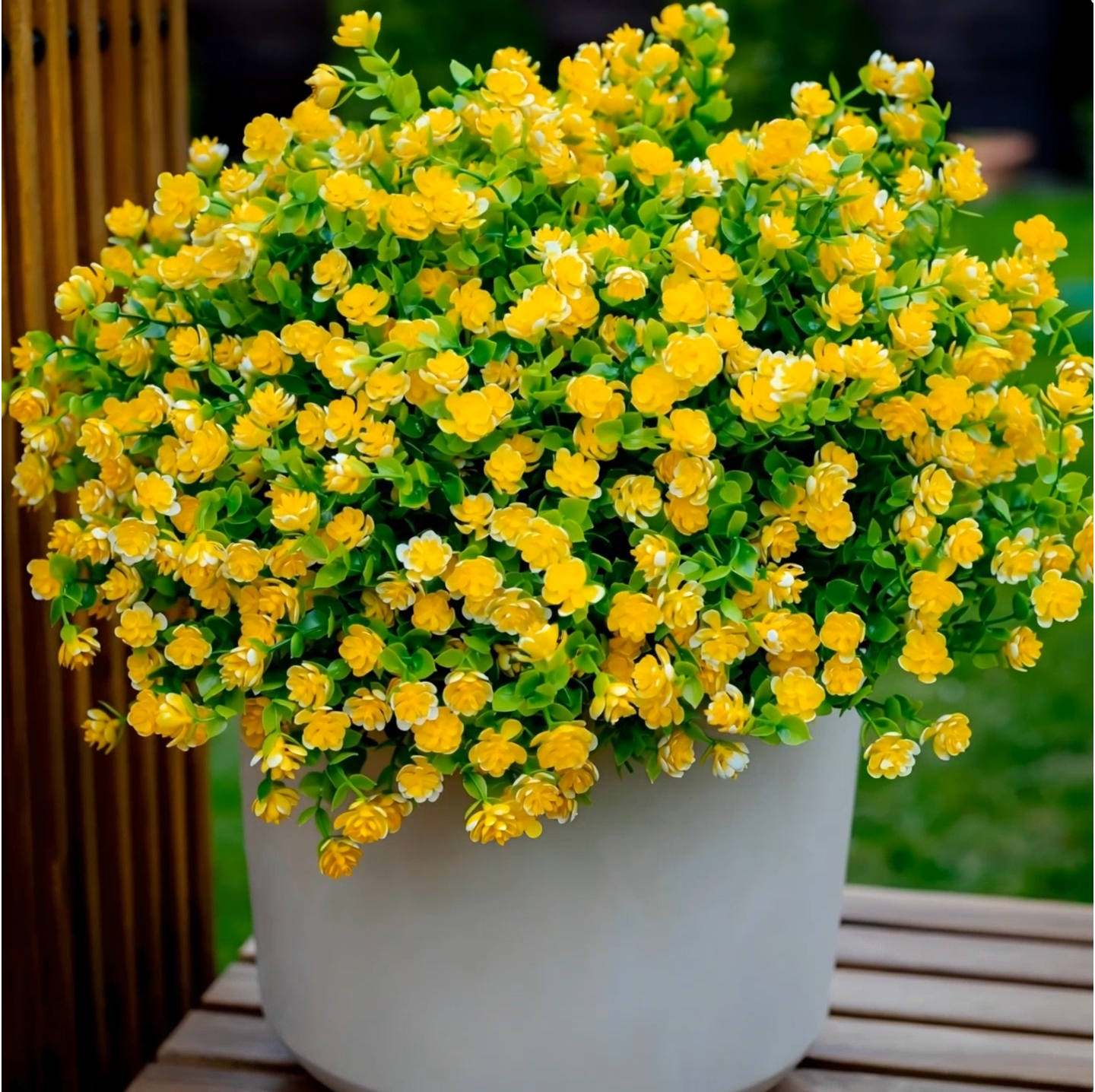 75% OFF 🌸 UV-Resistant Mini Rose Artificial Flowers for Outdoor Planters