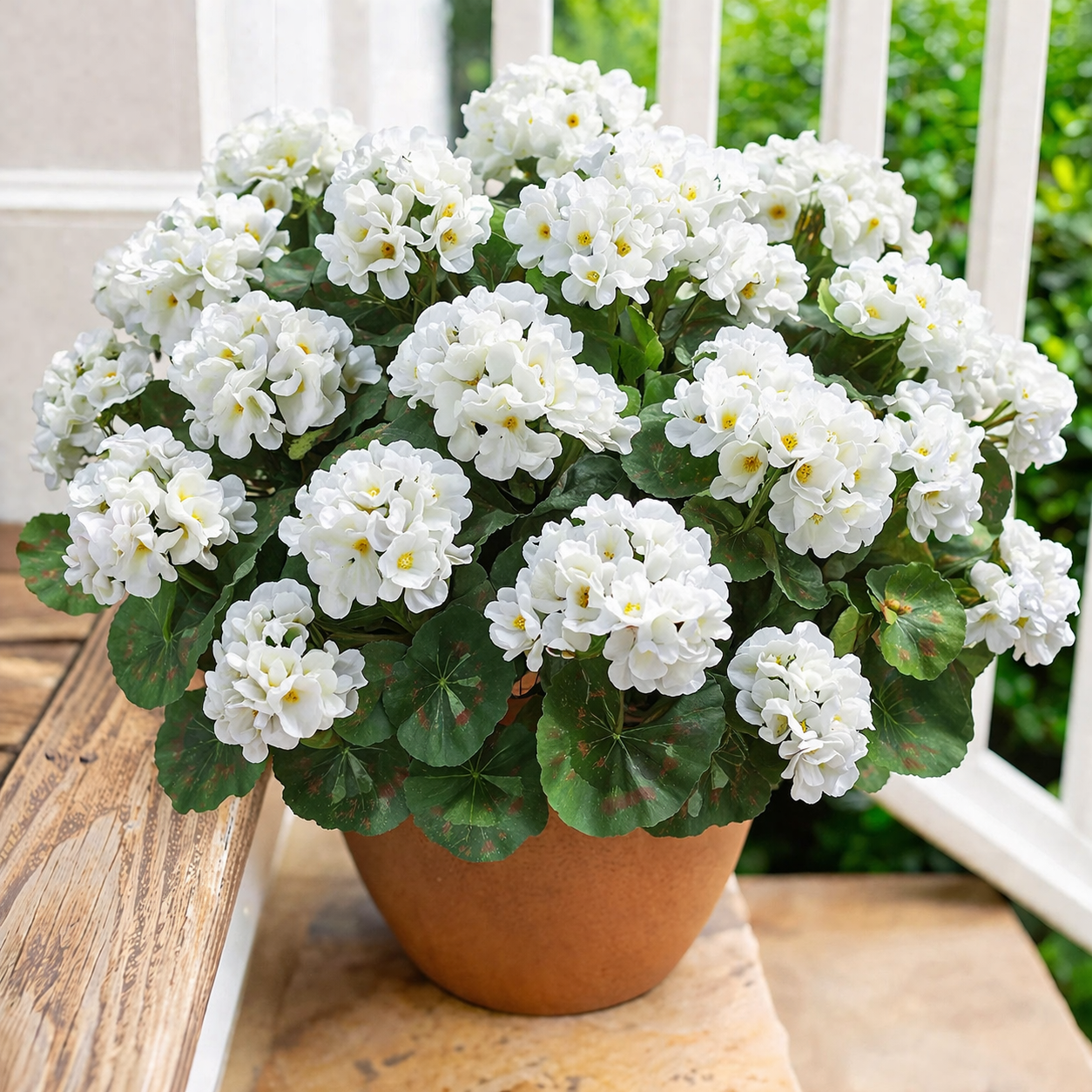 75% OFF 🌸 UV Resistant Artificial Geranium Flowers – Fade-Proof, Ultra Realistic Outdoor Planter Decor