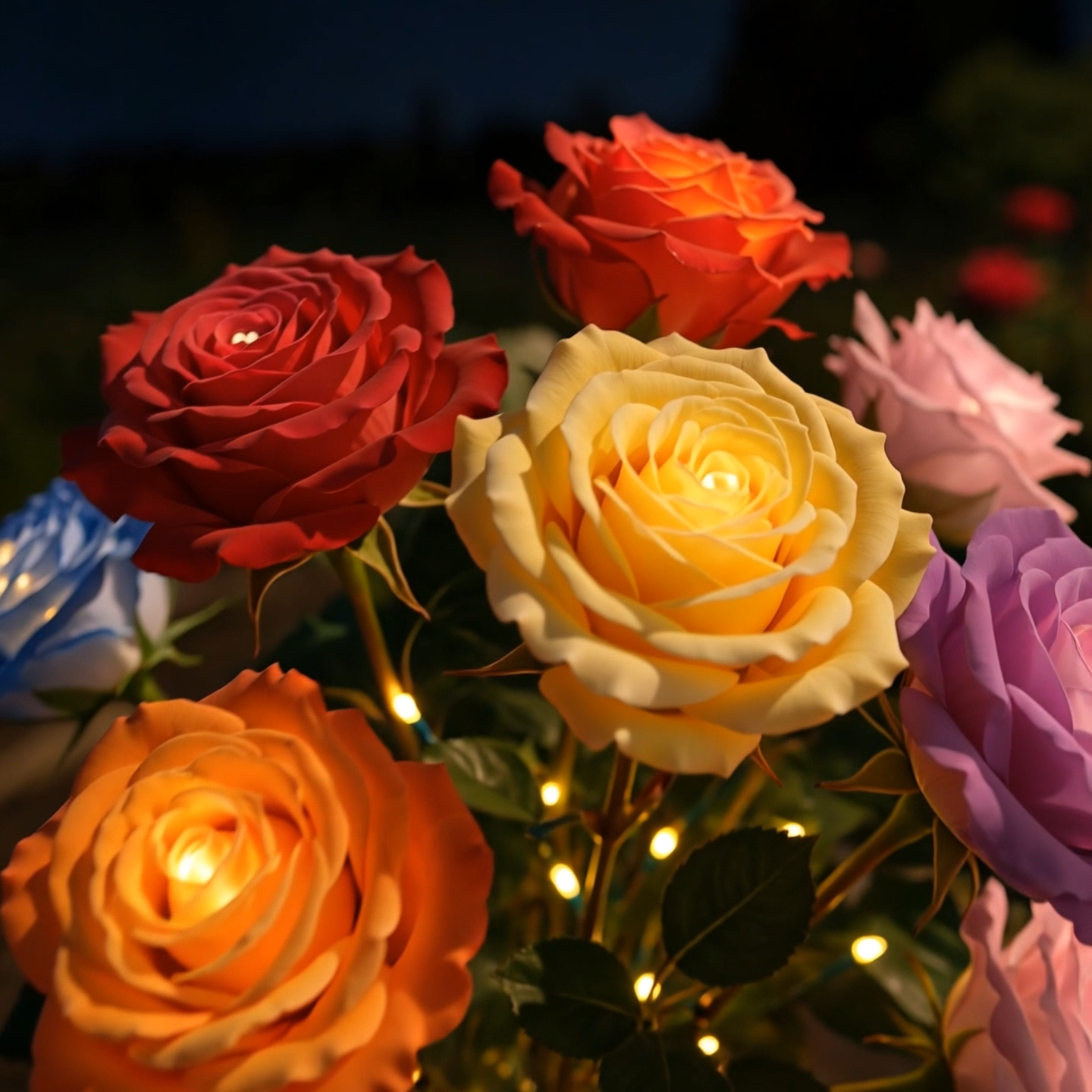 [Copy]Solar Simulated Garden Lights,upgraded solar panels, IP44 dustproof and waterproof