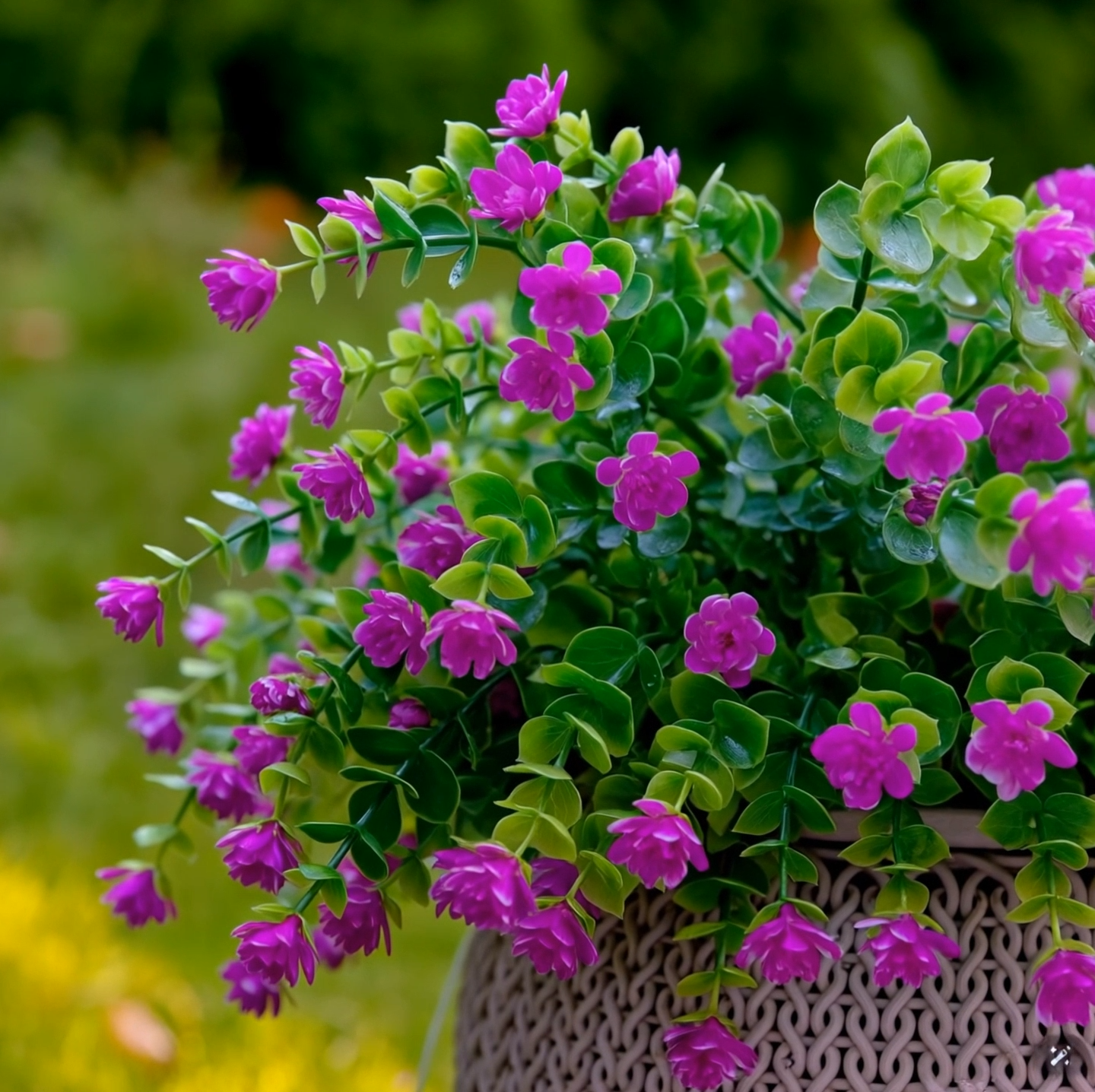 75% OFF 🌸 UV-Resistant Mini Rose Artificial Flowers for Outdoor Planters