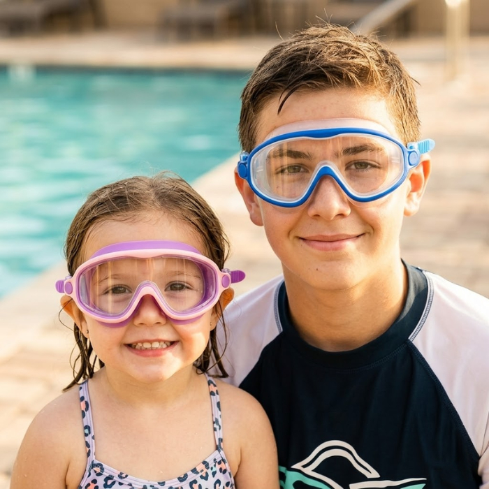 🌞70% OFF Today - SplashyEyes™ Swim Goggles – No Hair Pull, No Raccoon Eyes🥽