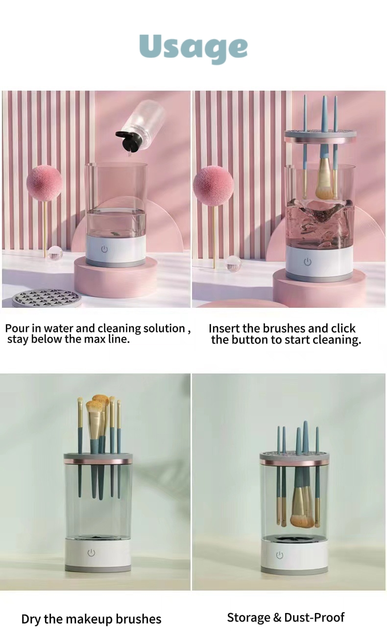 🔥Last Day Promotion 60% OFF💥Electric Makeup Brush Cleaner