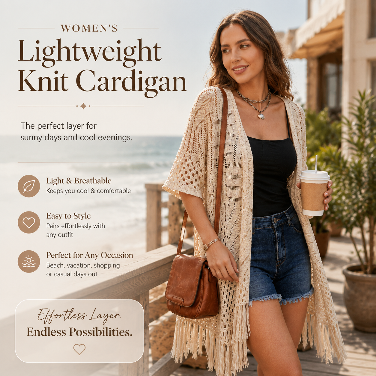 🔥Final Day Clearance 65% OFF🔥WOMEN'S LIGHTWEIGHT KNIT CARDIGAN