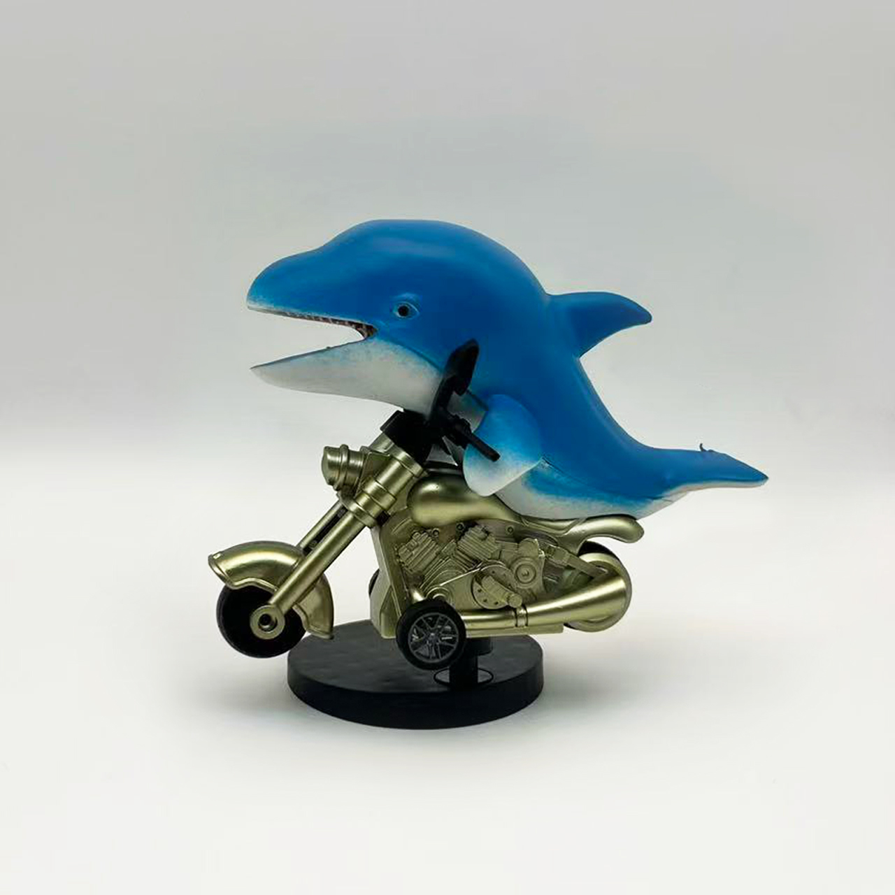 Feel the Drift! Harley Dino Dashboard Buddy — Moves as You Turn, Pure Fun on the Road