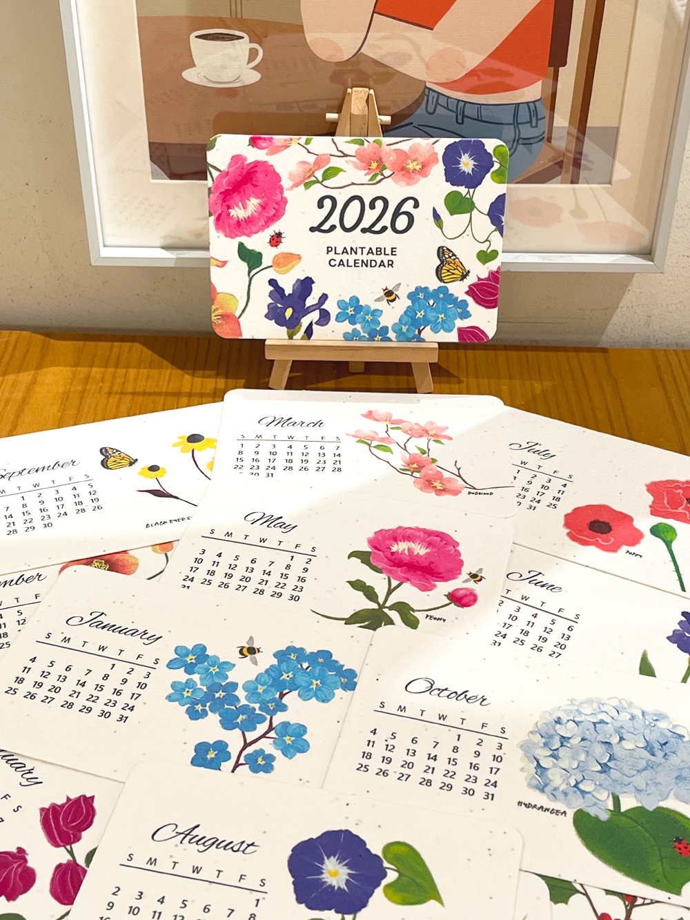 ✨Last Day 49% OFF⏰ - 🌱Plantable Seed Calendar 2026