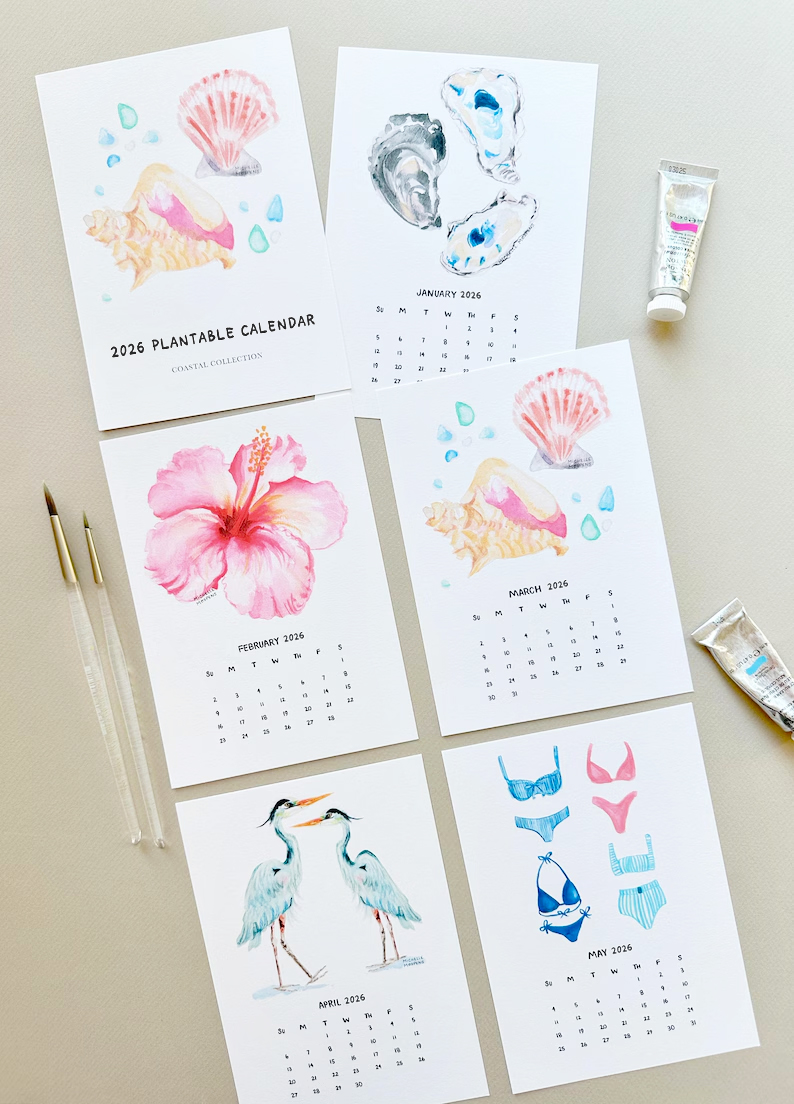 ✨New Arrivals 49% OFF Today🌱Eco-Friendly Plantable Love Seed Calendar 2026