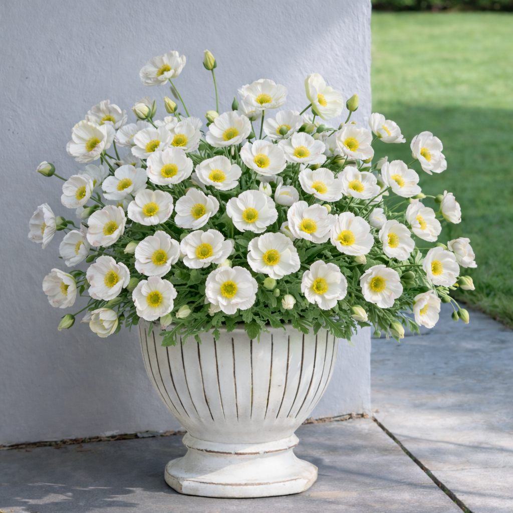 75% OFF 🔥 Delicate Faux Poppy Flowers — Light, Airy & Naturally Beautiful 🌸