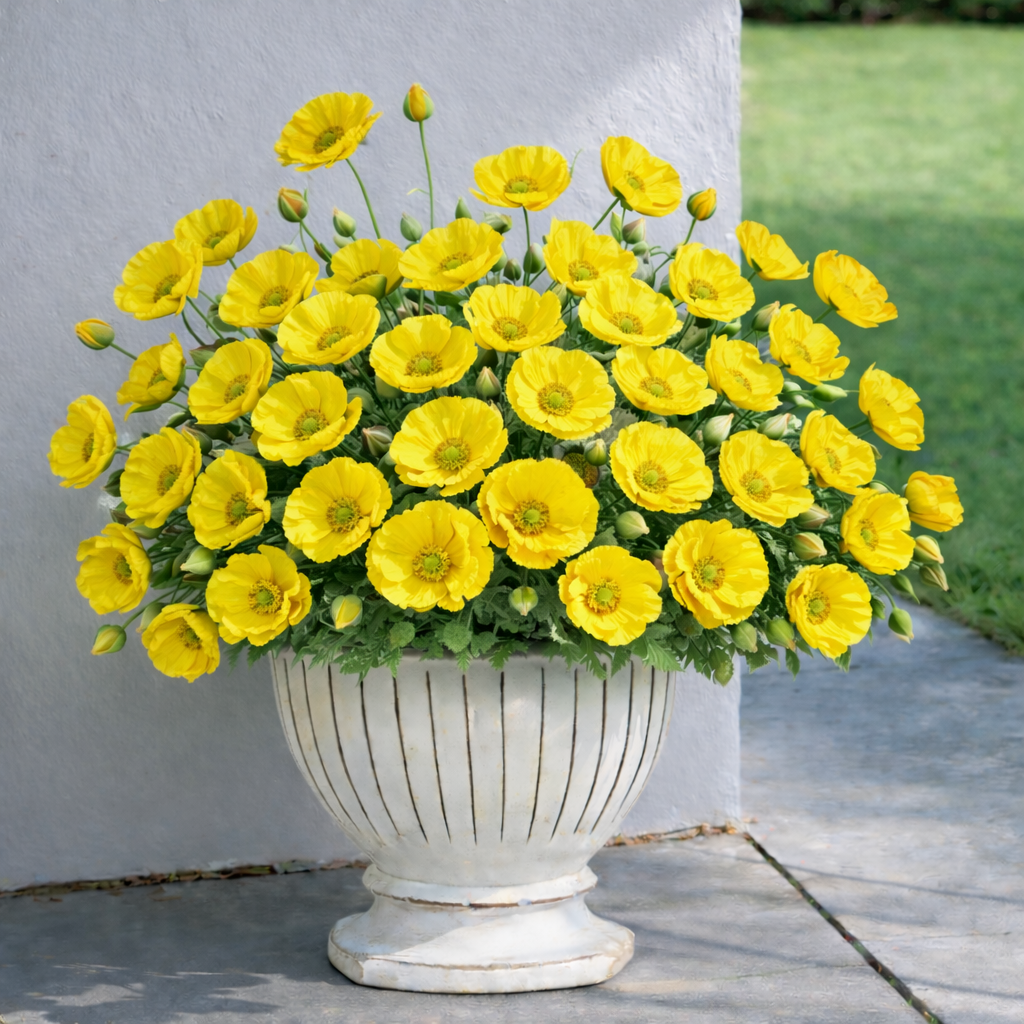 75% OFF 🔥 Delicate Faux Poppy Flowers — Light, Airy & Naturally Beautiful 🌸