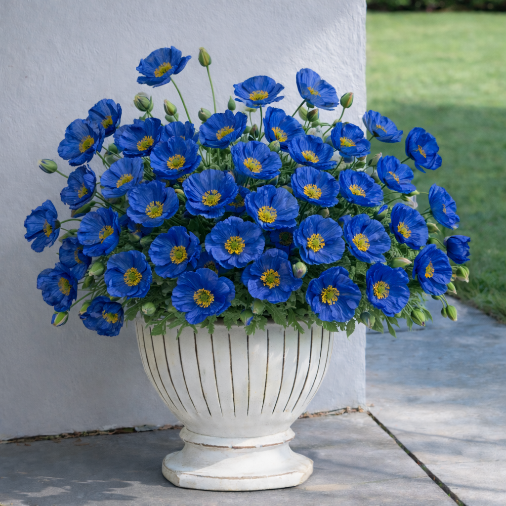 75% OFF 🔥 Delicate Faux Poppy Flowers — Light, Airy & Naturally Beautiful 🌸