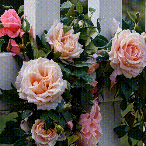 Waterproof Rose Vine