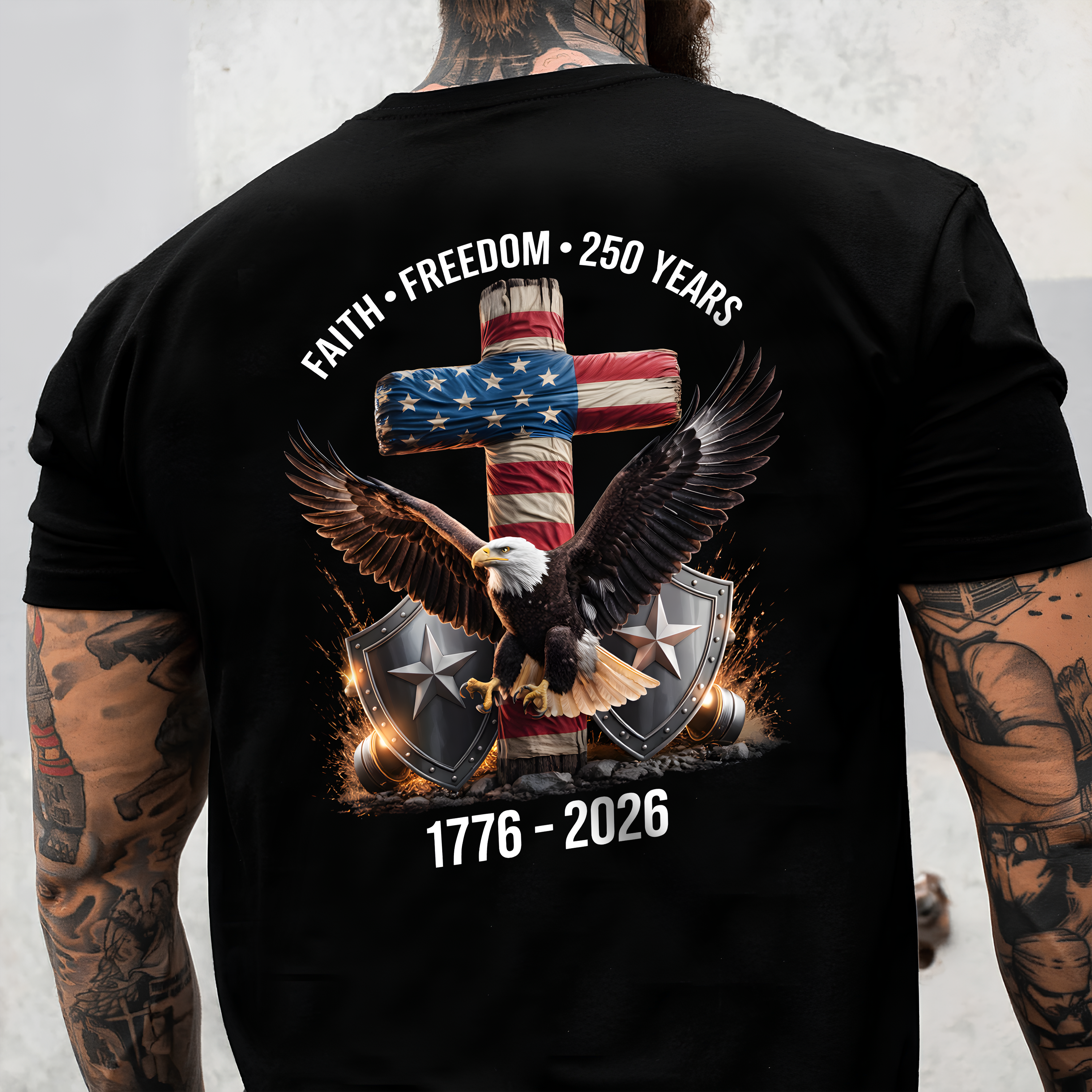 America 250 Anniversary Graphic T-Shirt