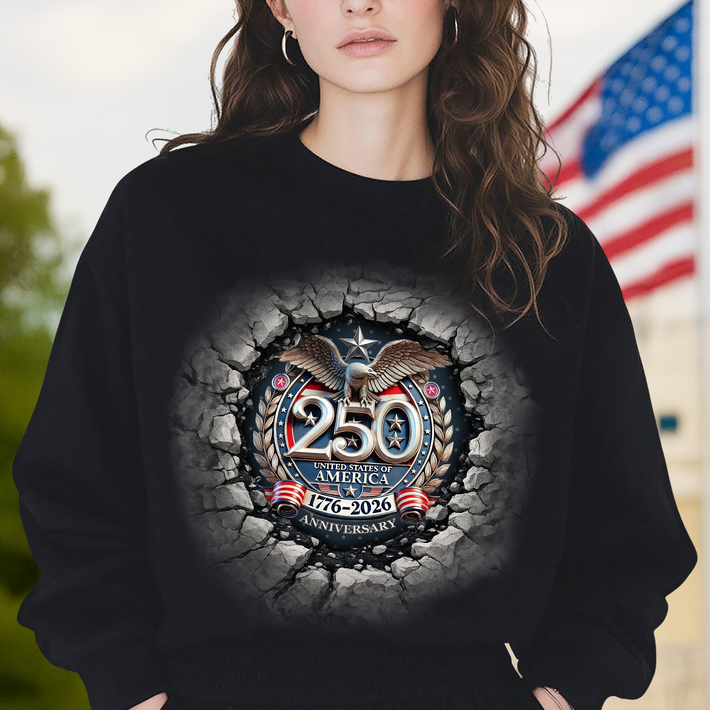 America 250 Anniversary Graphic T-Shirt