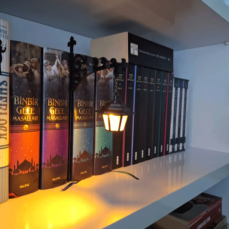 ✨ NEW ARRIVAL | Library Lantern™ Bookshelf Light – 50% OFF Today