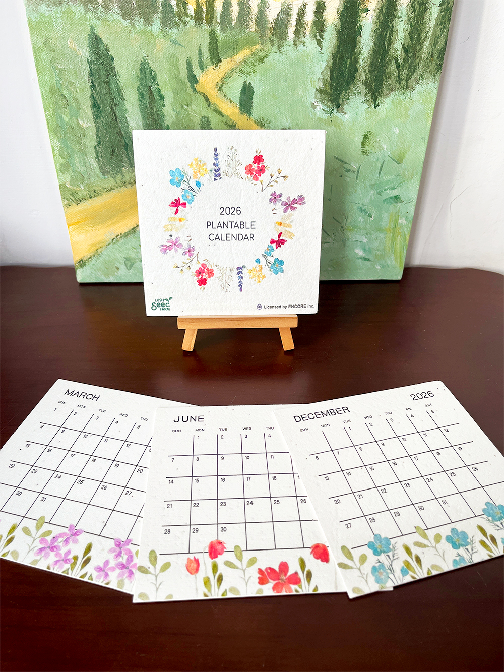 ✨Last Day 49% OFF ⏰ - 🌱Plantable Desk Calendar 2026 - Gift idea🎁