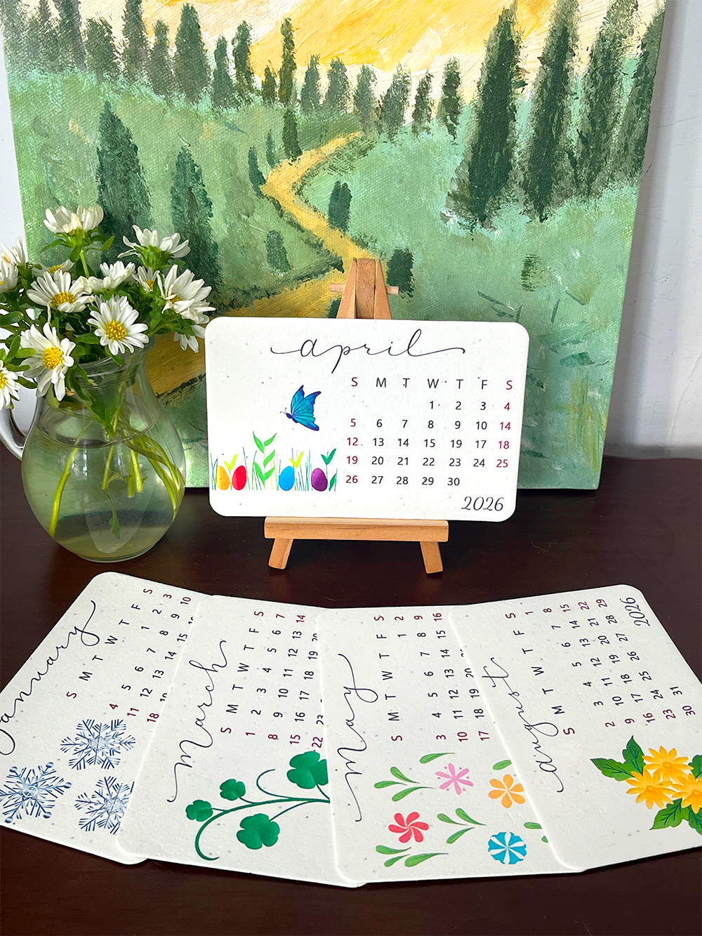 ✨New Arrivals 49% OFF Today🌱Eco-Friendly Plantable Seed Calendar 2026