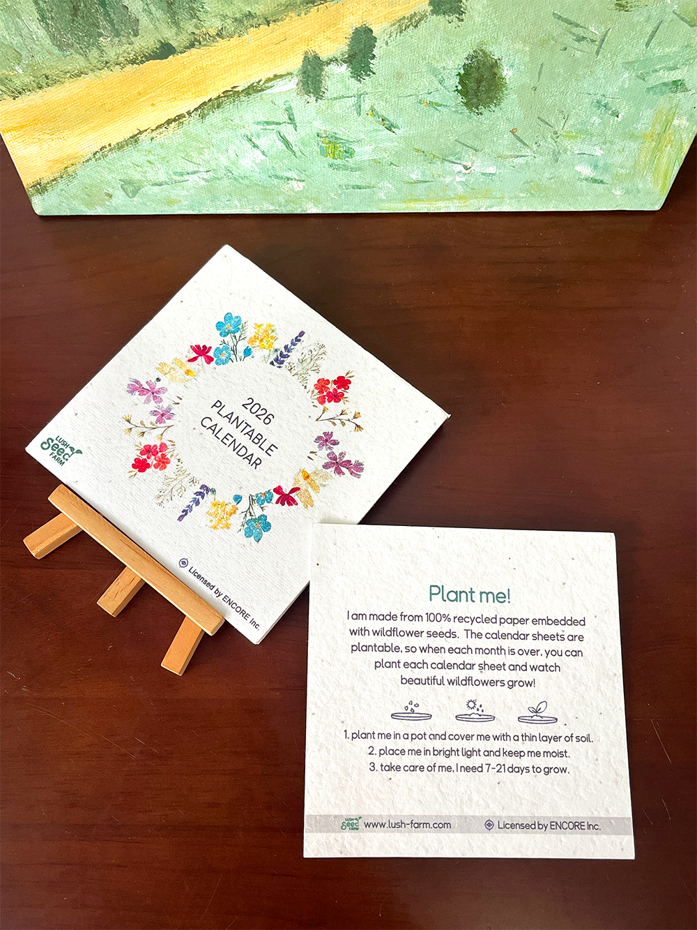 ✨Last Day 49% OFF ⏰ - 🌱Plantable Desk Calendar 2026 - Gift idea🎁