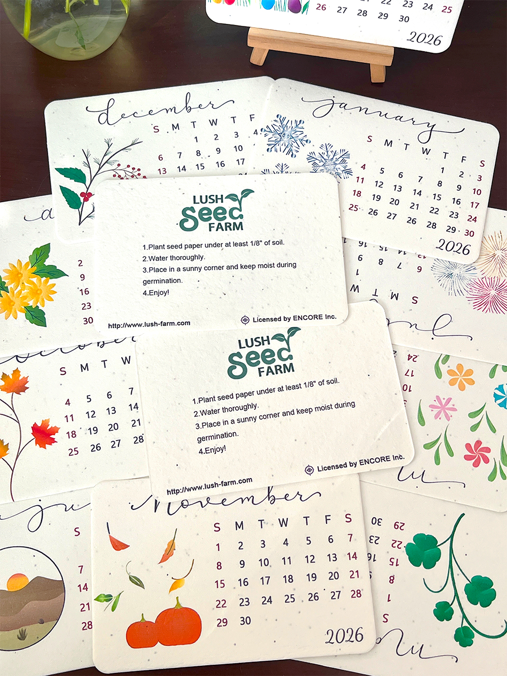 ✨New Arrivals 49% OFF Today🌱Eco-Friendly Plantable Seed Calendar 2026