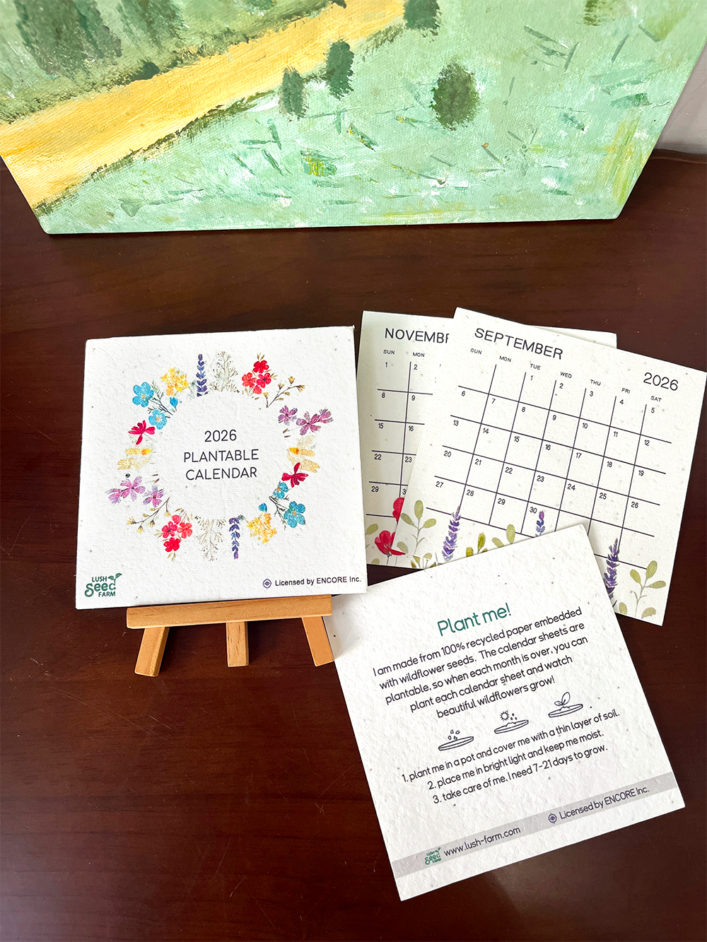✨Last Day 49% OFF ⏰ - 🌱Plantable Desk Calendar 2026 - Gift idea🎁