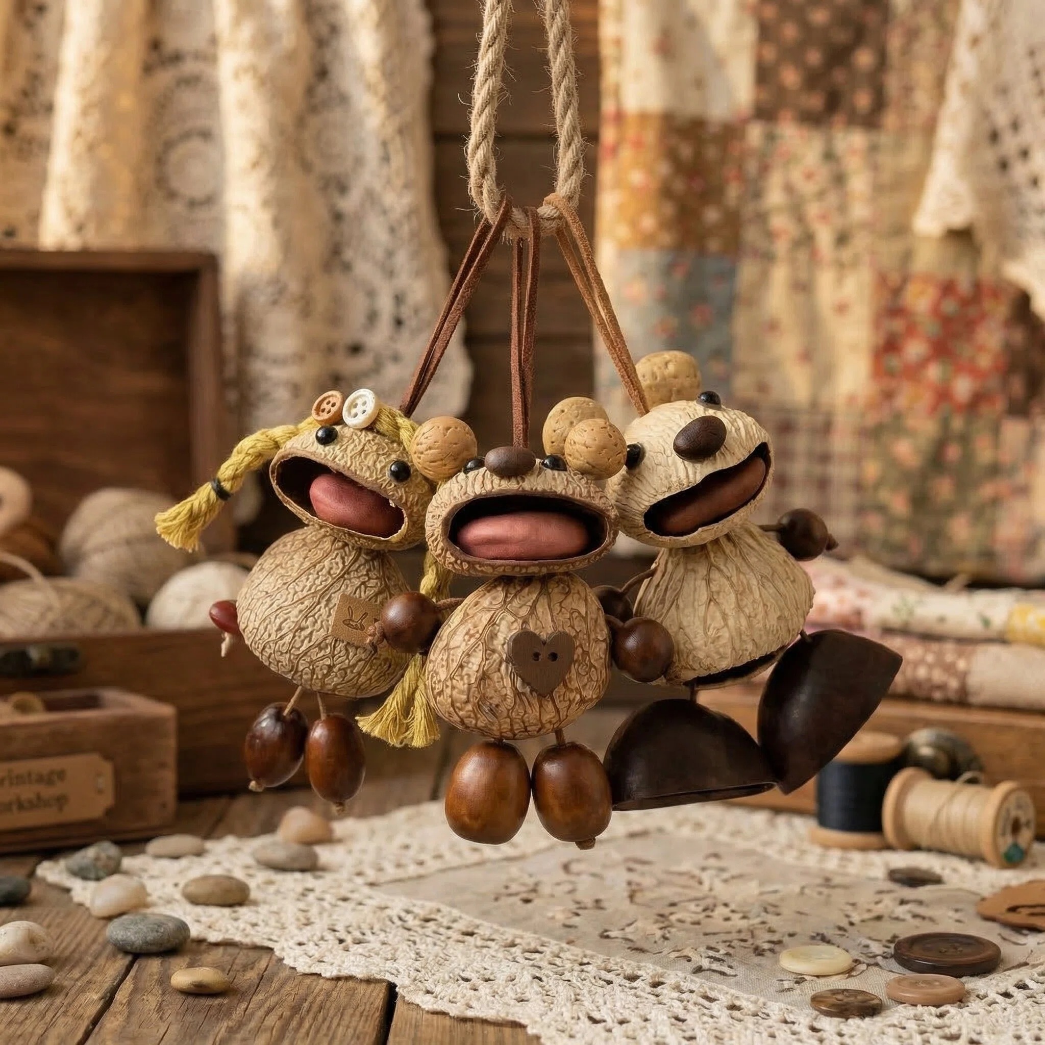 🎉New Arrivals 60% OFF Today🎐Handcrafted Seed Pod bells for Emotional Release