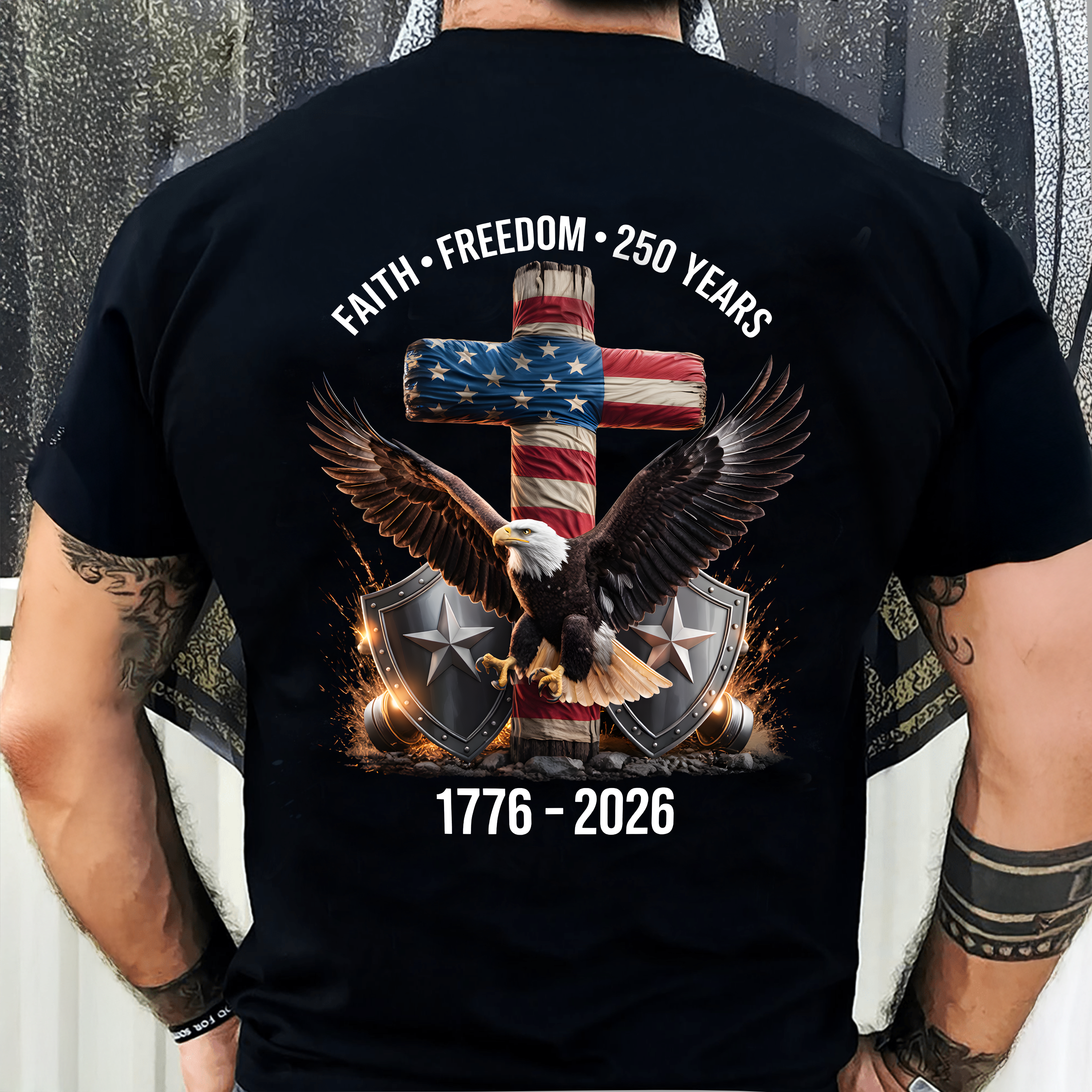 America 250 Anniversary Graphic T-Shirt