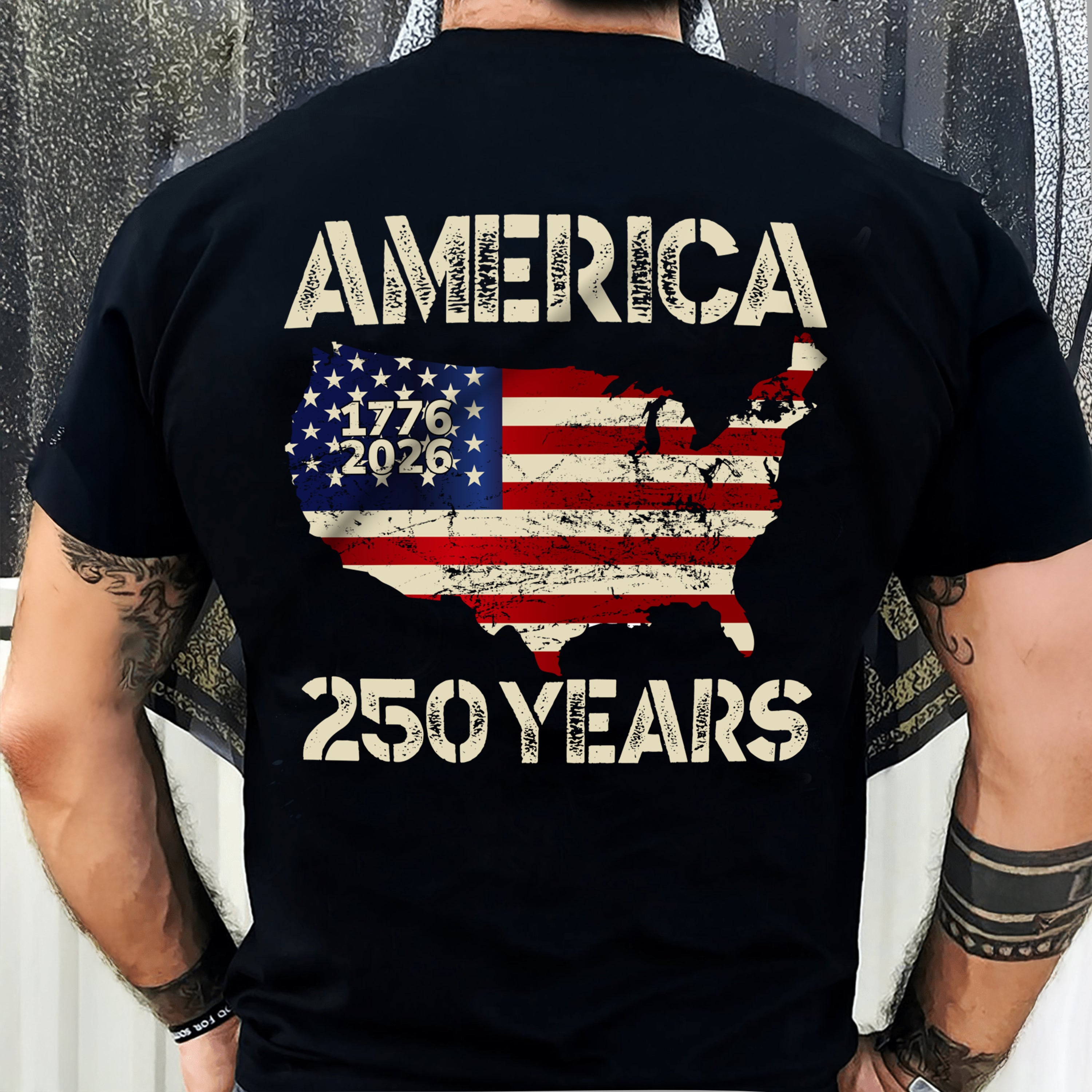 America 250 Anniversary Graphic T-Shirt