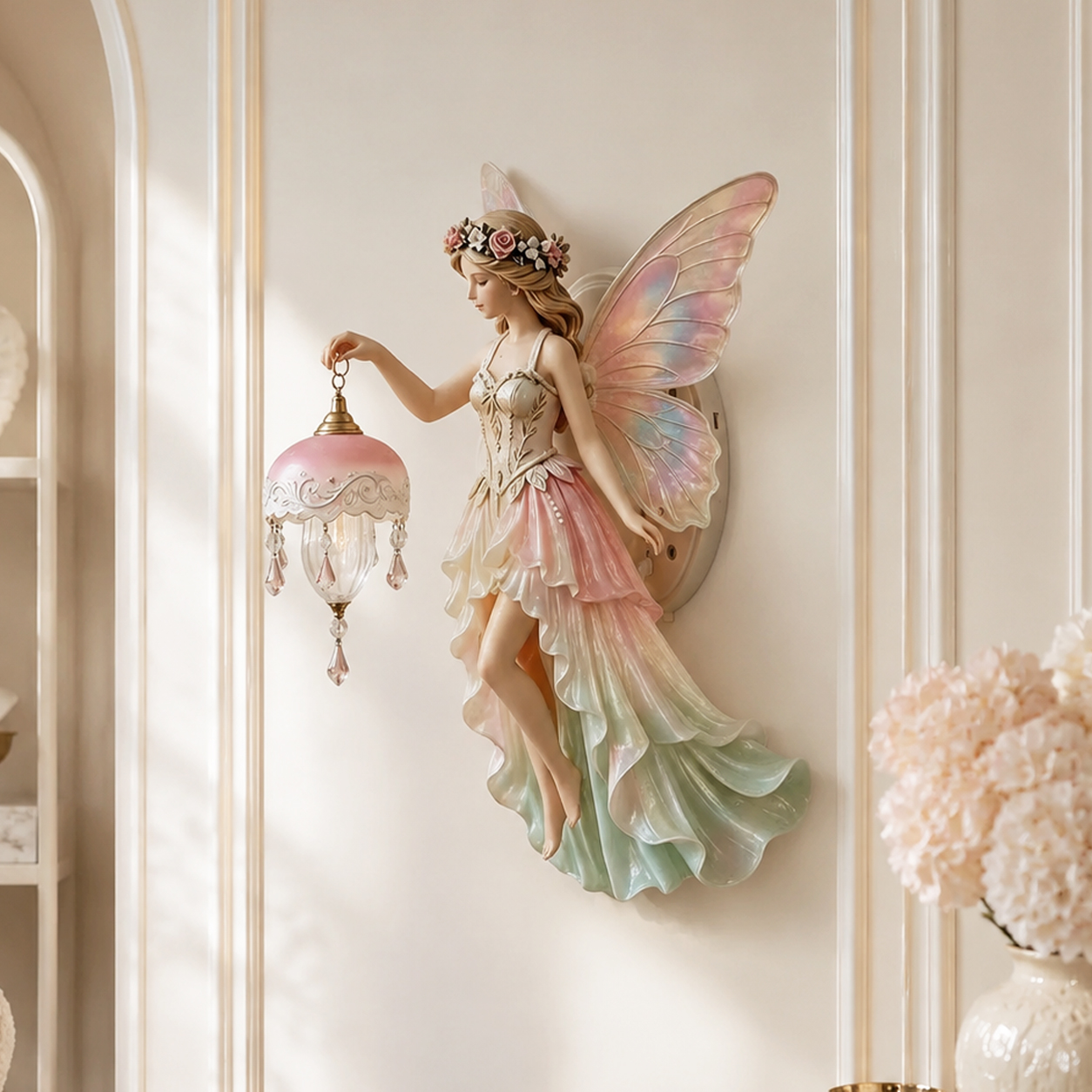 ✨Last Day 60% OFF✨ Aetheria Enchanted Fairy Wall Lamp 🧚‍♀️