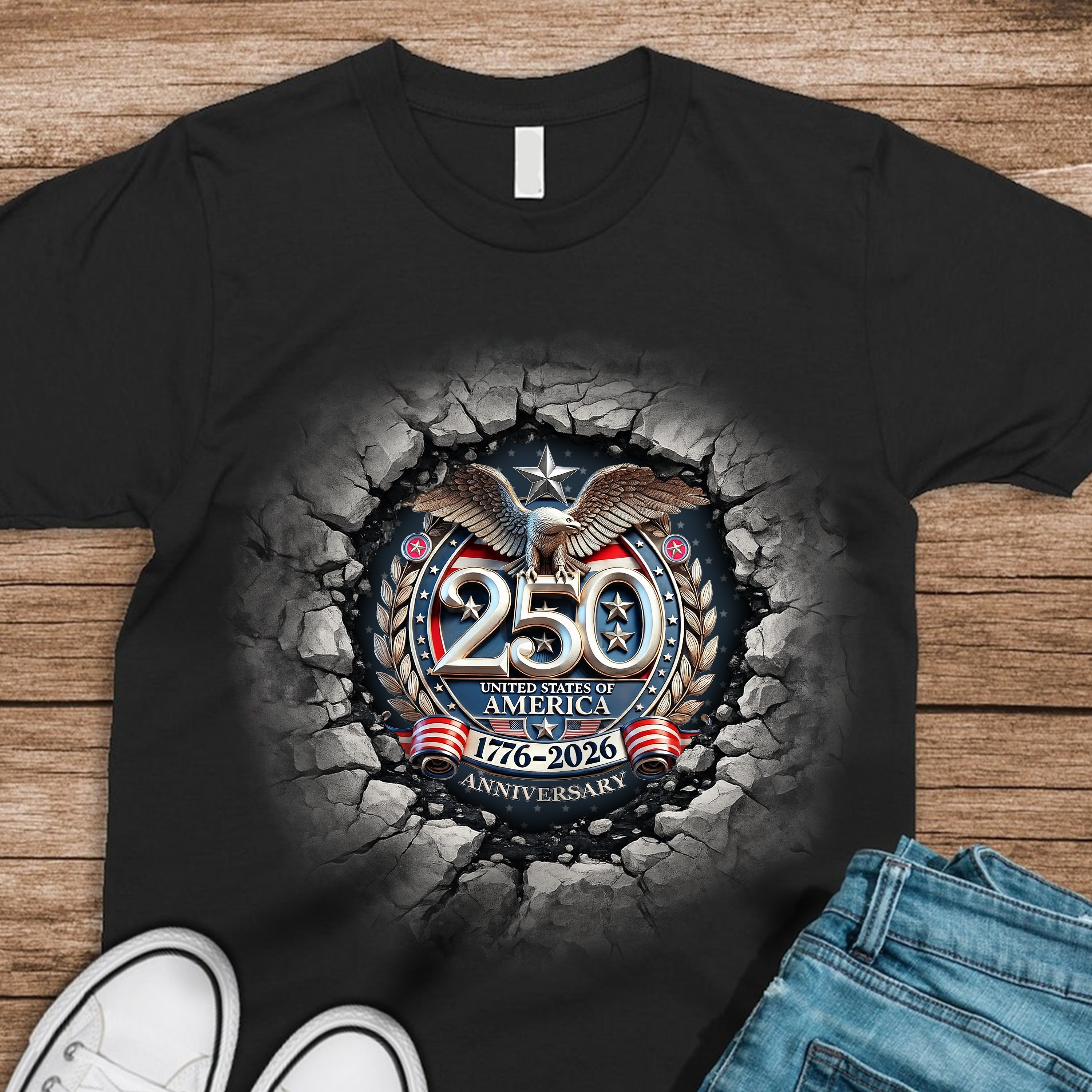 America 250 Anniversary Graphic T-Shirt