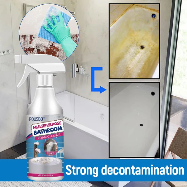 👍Last Day Promotion 62% OFF💥Mr.Material® Multipurpose Bathroom Foam Cleaner