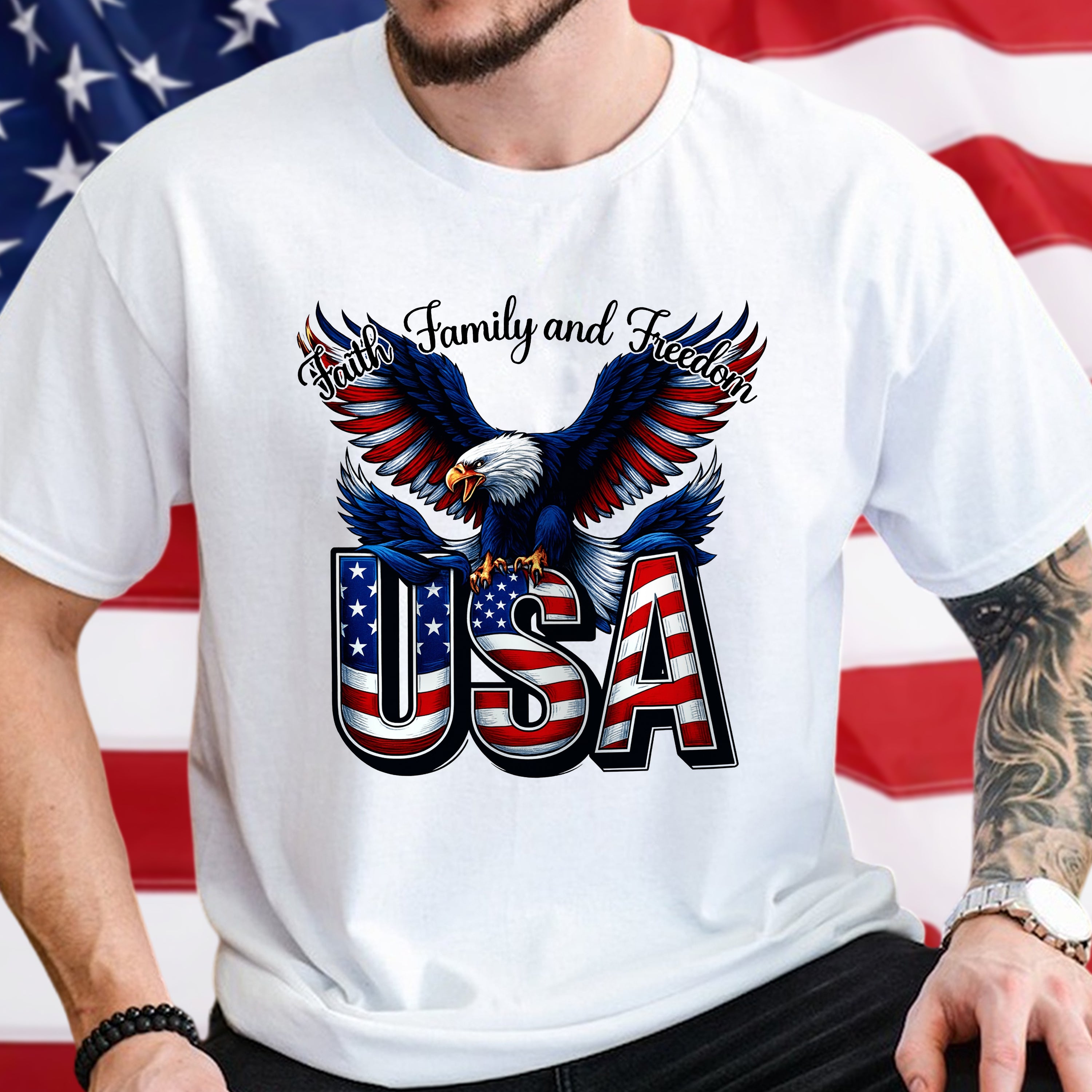 America 250 Anniversary Graphic T-Shirt