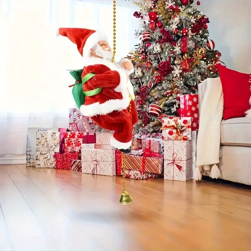 🔥LAST DAY 50% OFF🔥Santa Claus Climbing Beads Rope