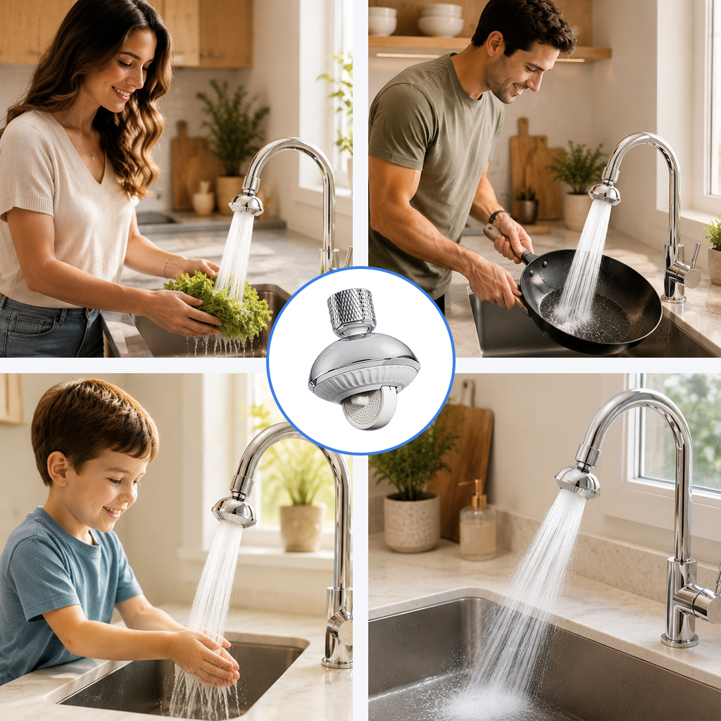 🔥LAST DAY 70% OFF🔥 SinkGenie 360° Pro Aerator - Never Clog Again