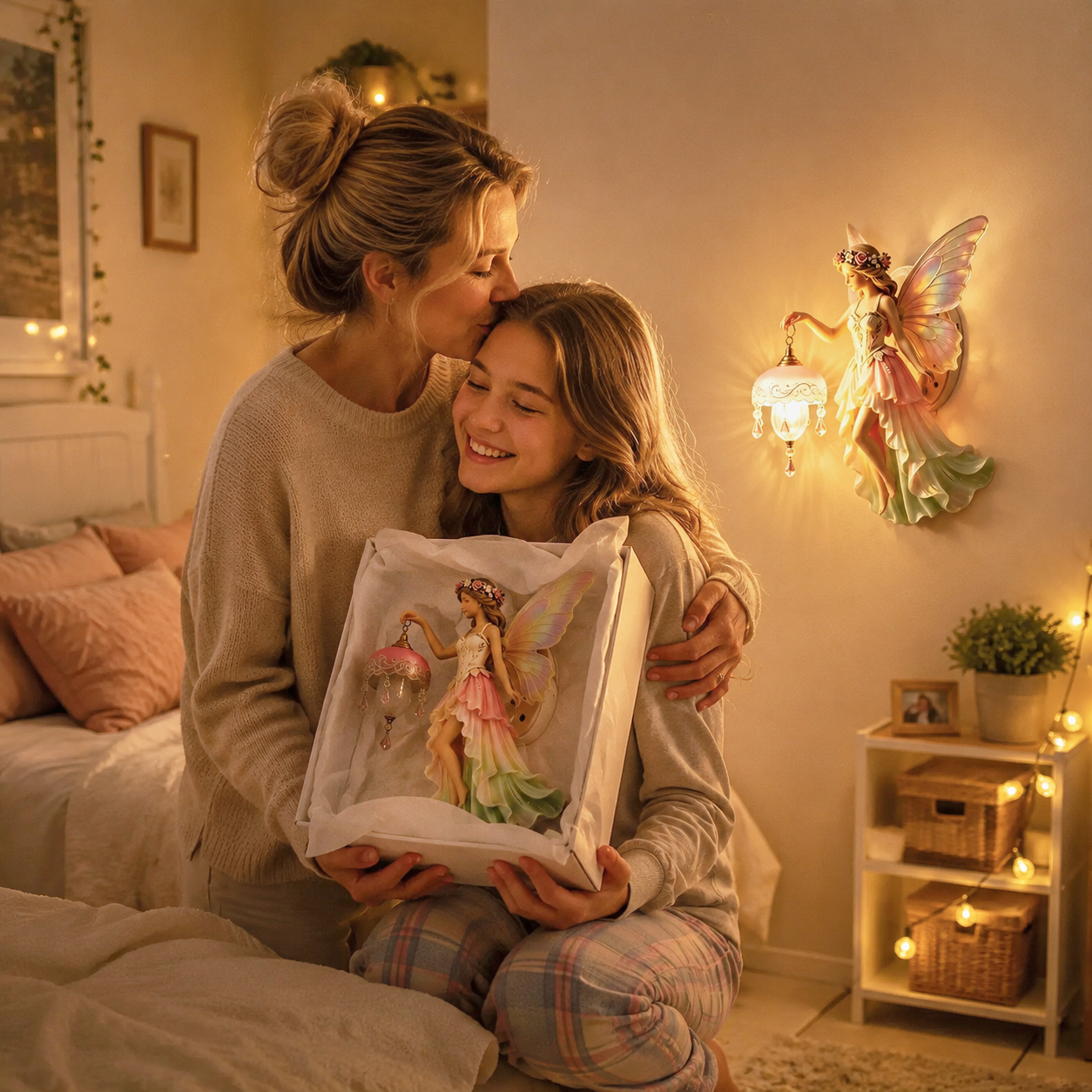 ✨Last Day 60% OFF✨ Aetheria Enchanted Fairy Wall Lamp 🧚‍♀️