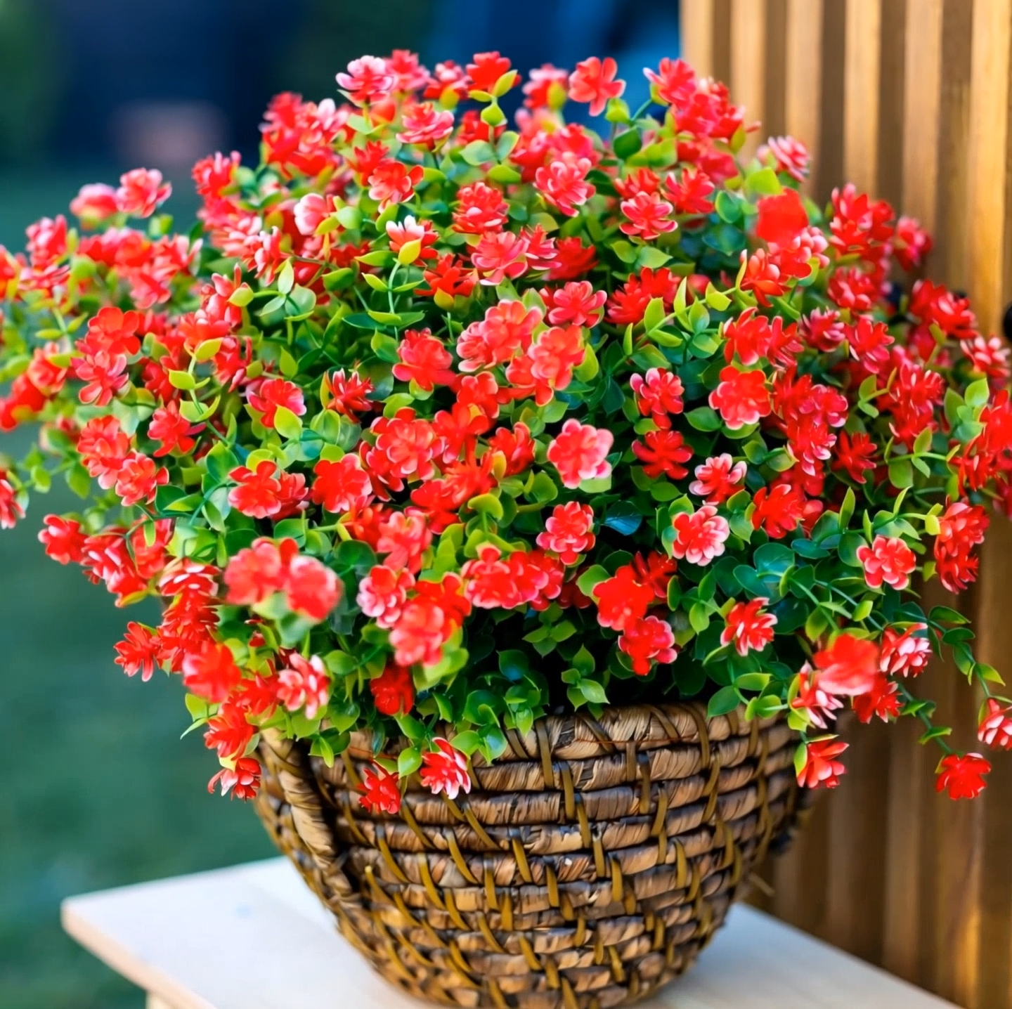 75% OFF 🌸 UV-Resistant Mini Rose Artificial Flowers for Outdoor Planters