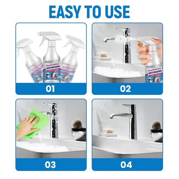 👍Last Day Promotion 62% OFF💥Mr.Material® Multipurpose Bathroom Foam Cleaner