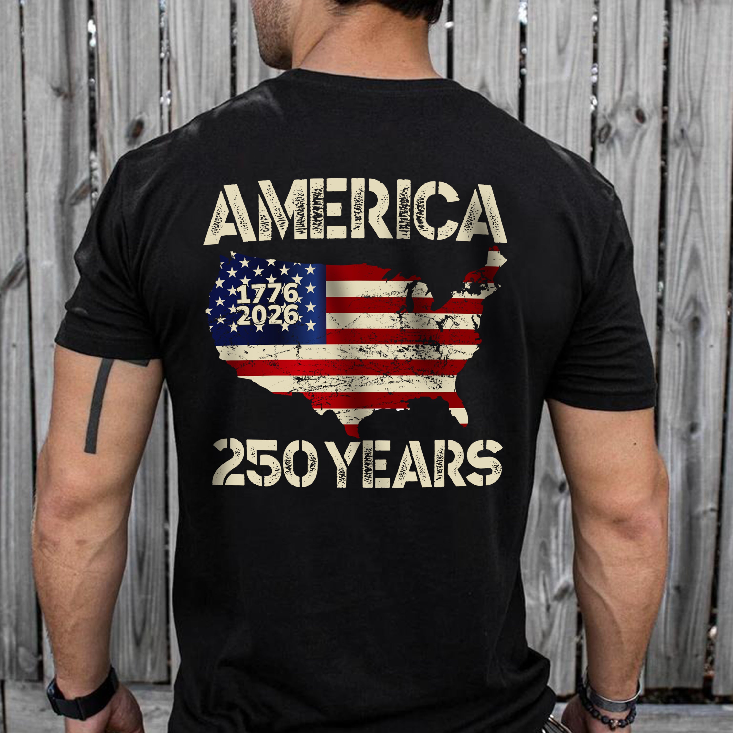 America 250 Anniversary Graphic T-Shirt