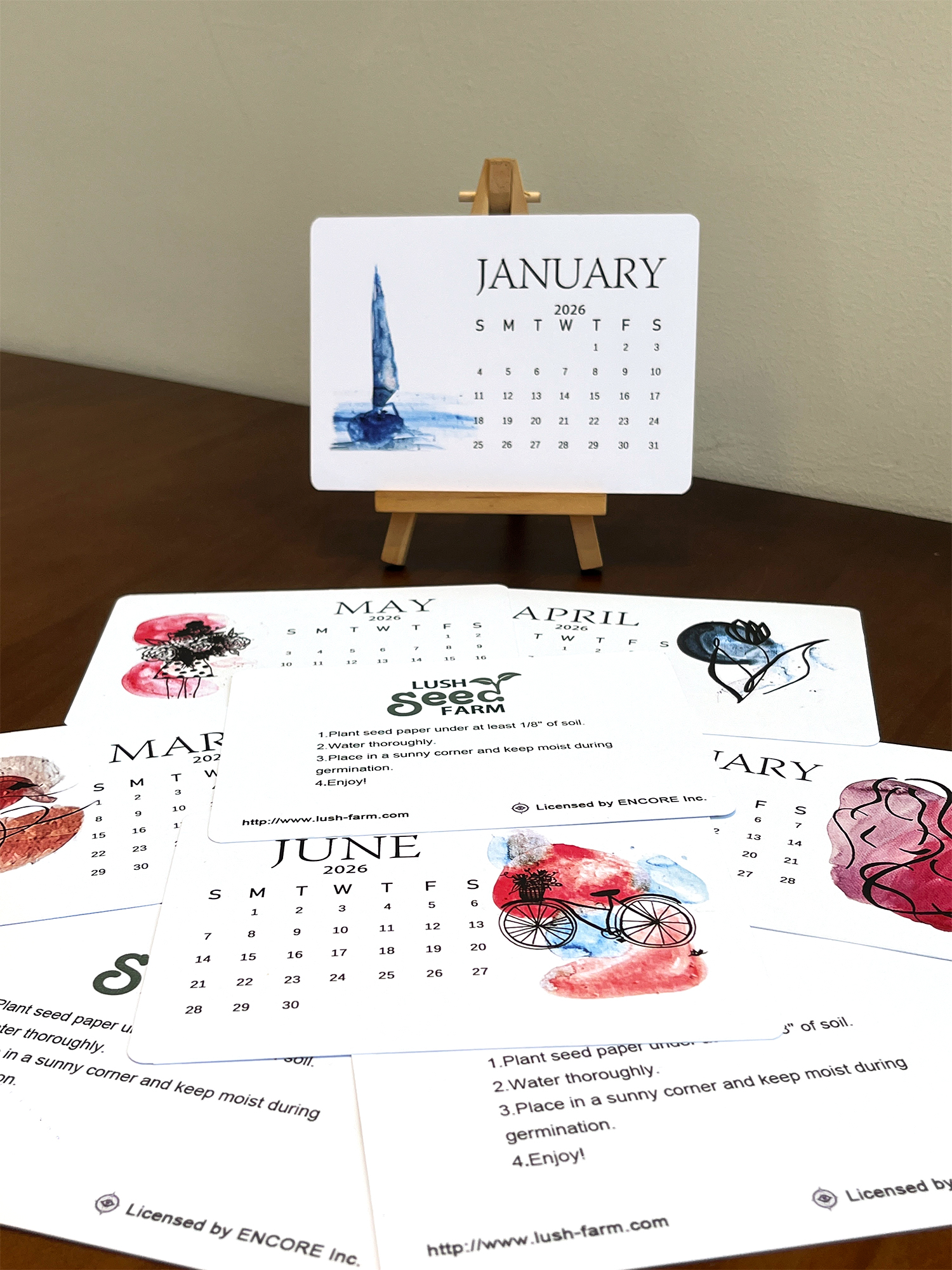 ✨New Arrivals 49% OFF Today🌱Eco-Friendly Plantable Seed Calendar 2026