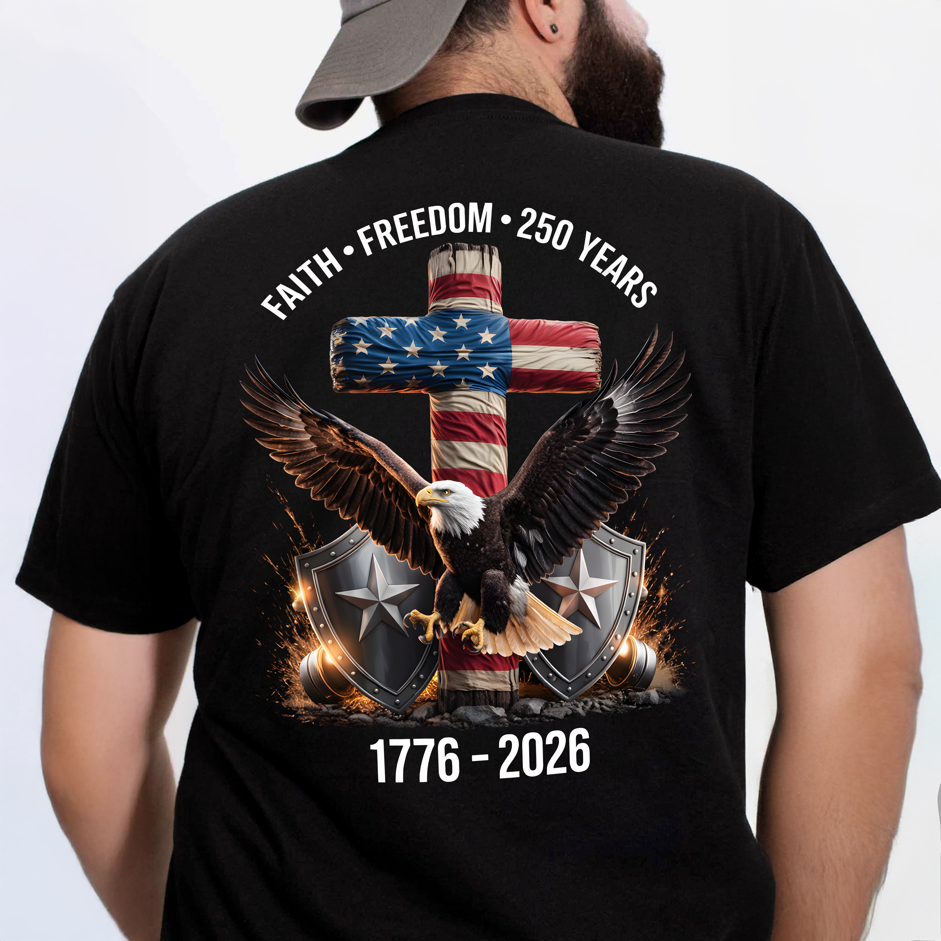 America 250 Anniversary Graphic T-Shirt