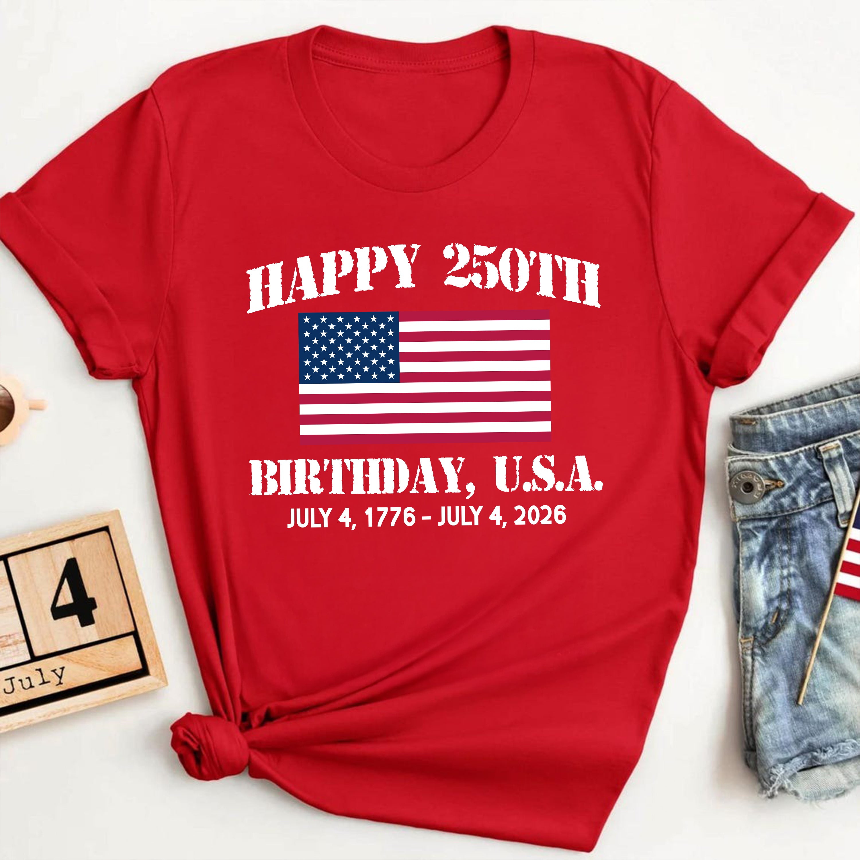 America 250 Anniversary Graphic T-Shirt