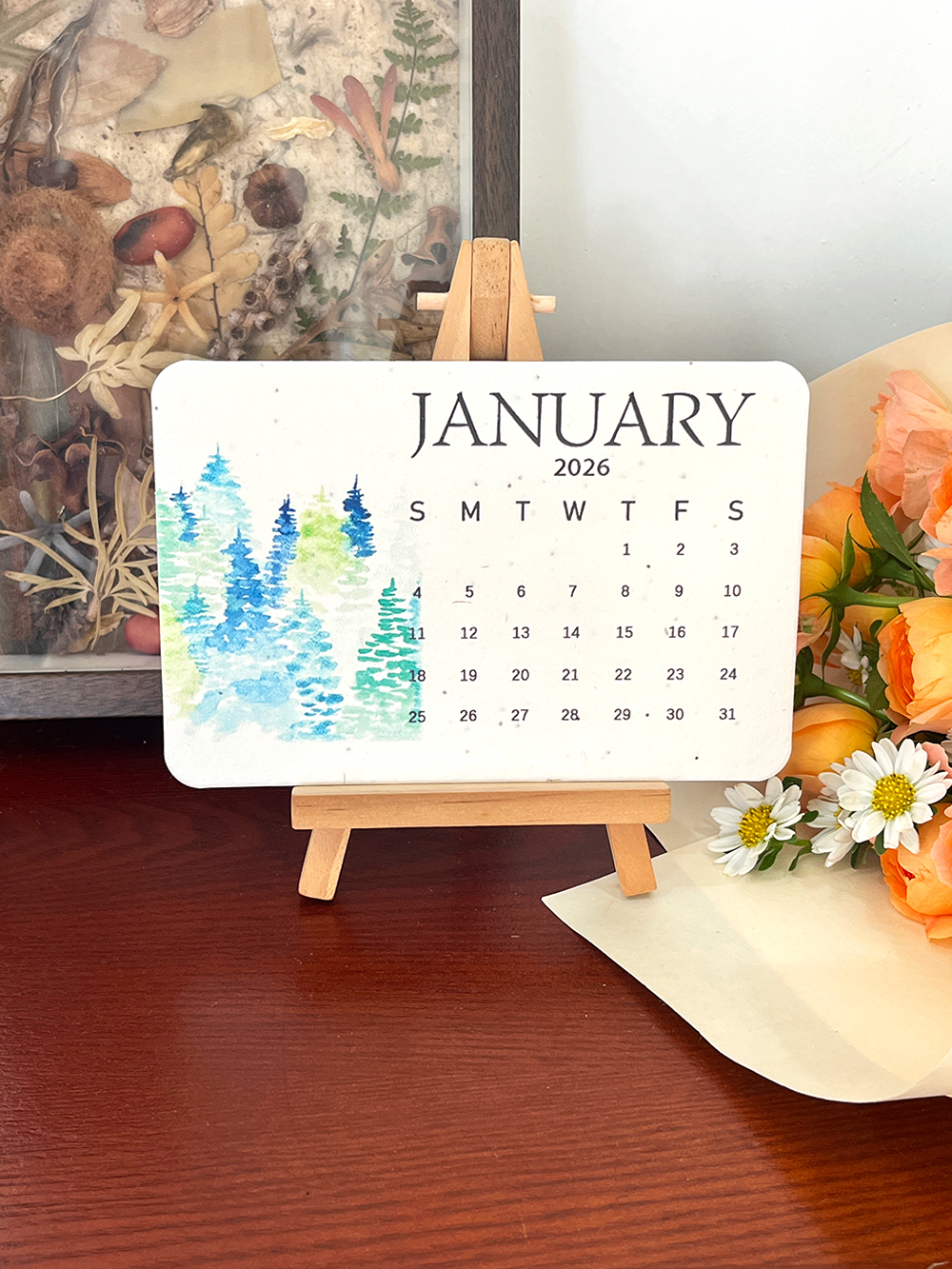 ✨New Arrivals 49% OFF Today🌱Eco-Friendly Plantable Seed Calendar 2026