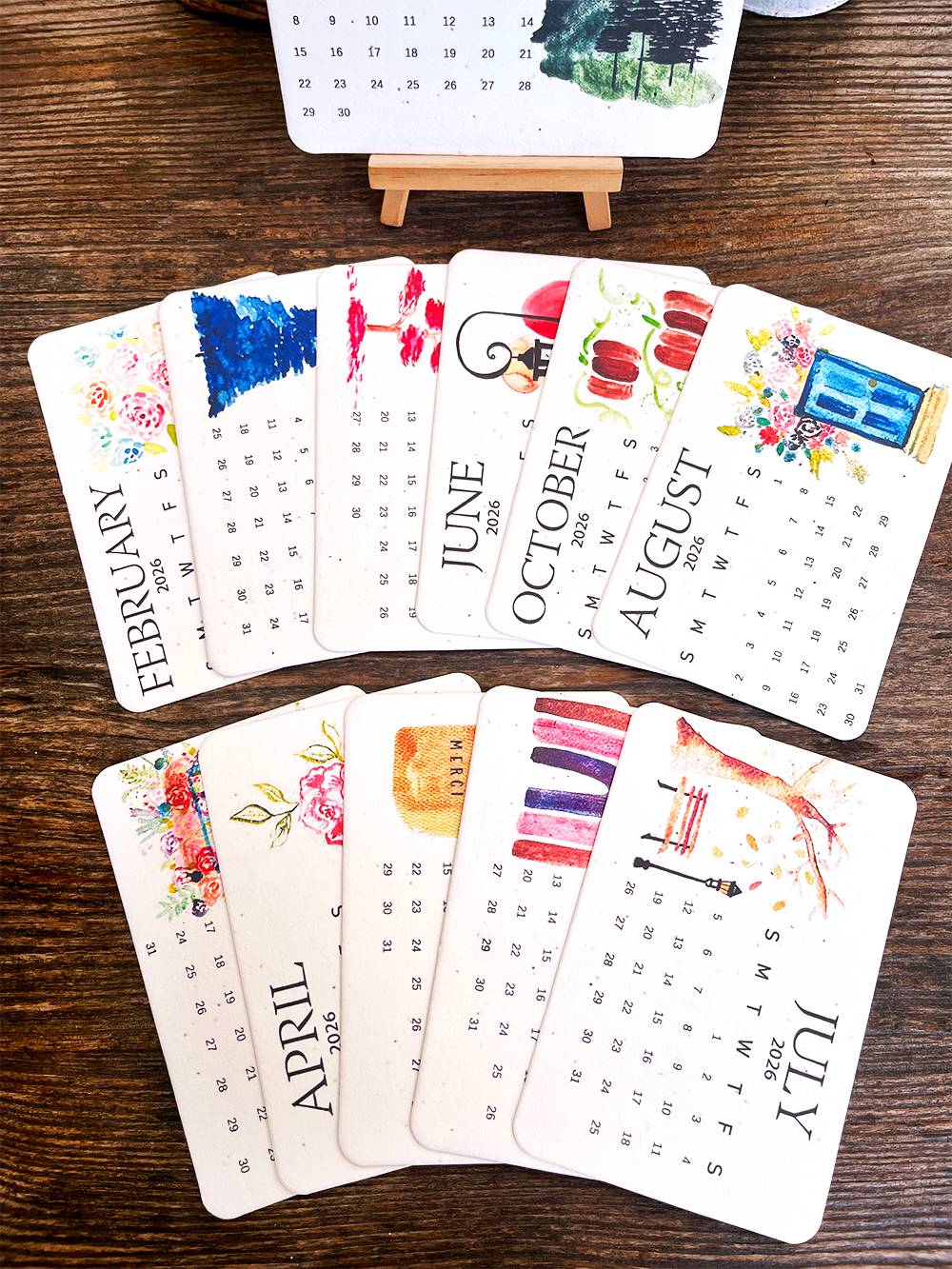 ✨New Arrivals 49% OFF Today🌱Eco-Friendly Plantable Seed Calendar 2026