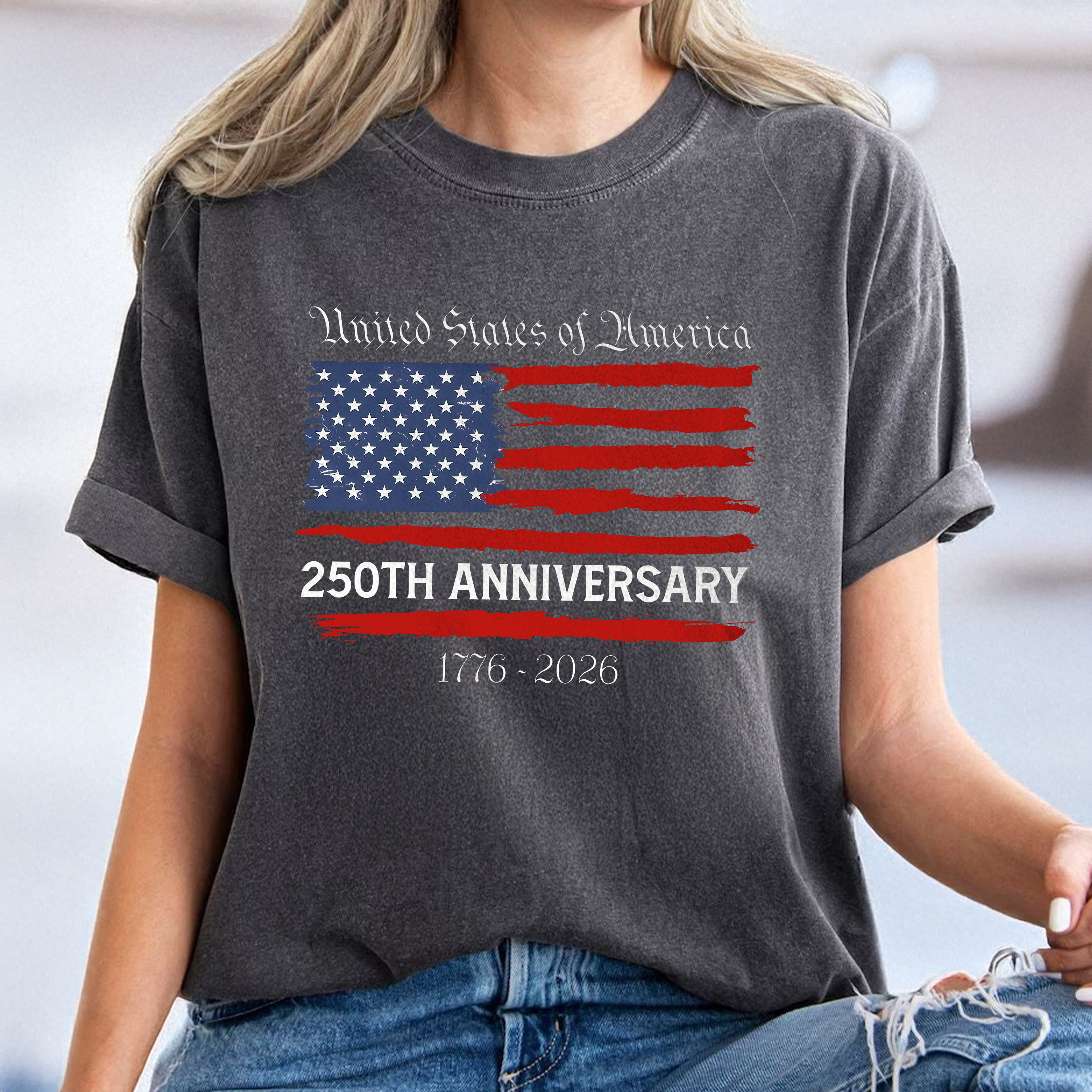 America 250 Anniversary Graphic T-Shirt