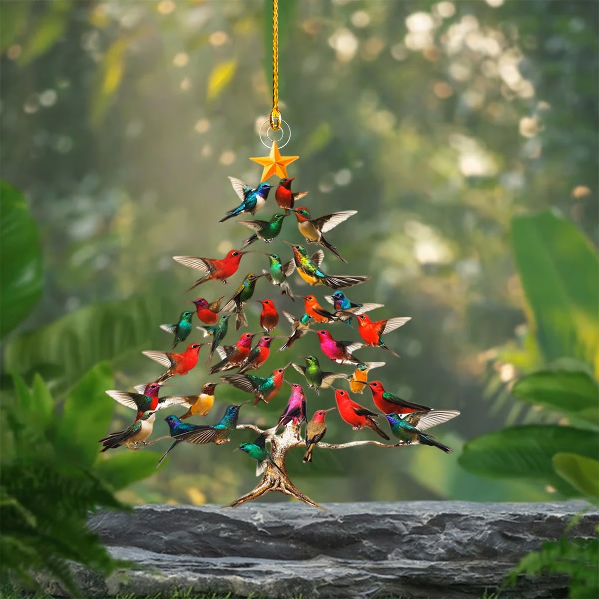 🔥2025 New Release 50% OFF - 🐦🎄Hummingbird Christmas Ornament💠 (✨Same as in the video)